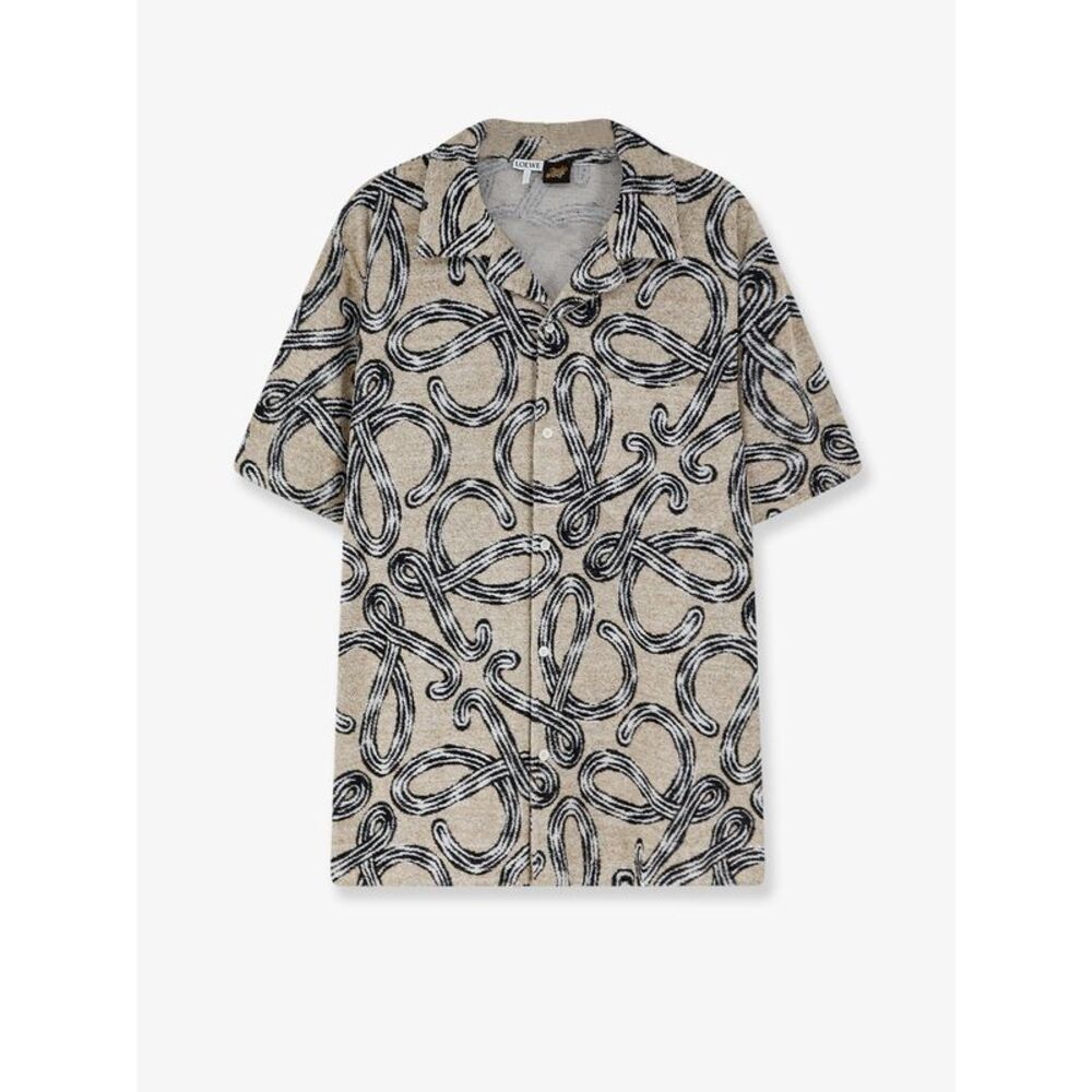 Loewe Men Paula's Ibiza - Terrycloth Shirt With Iconic Print